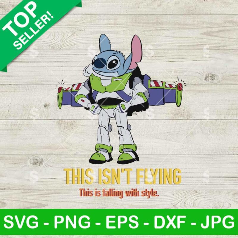 Stitch Buzz Lightyear Svg