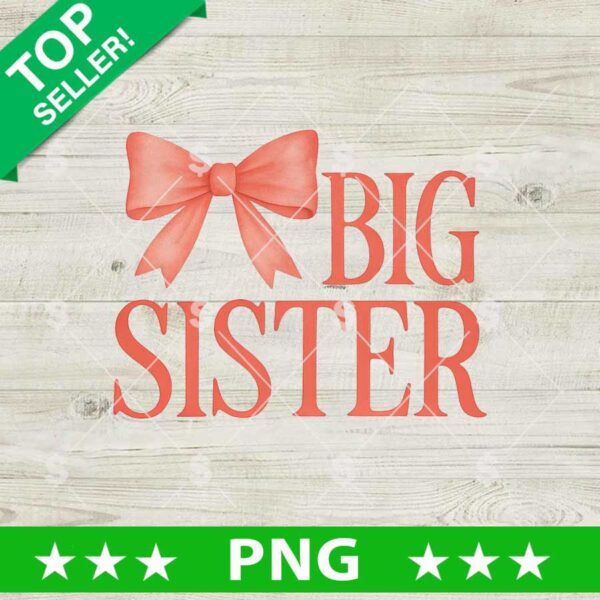 Big Sister Coquette Bow Png