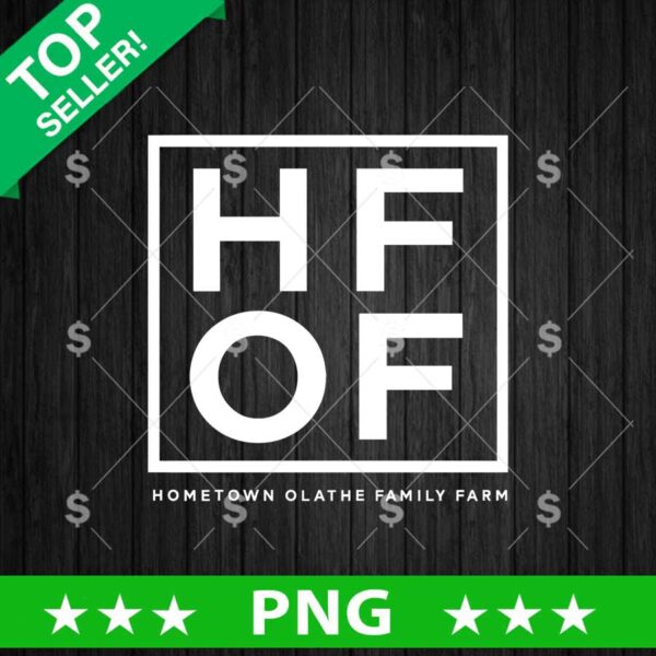 HFOF Png, Custom Sublimation Png, Hometown Png