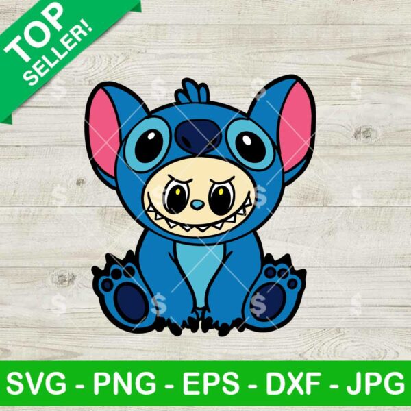 Disney Labubu Stitch Svg, Disney Labubu Svg, Cute Stitch Svg