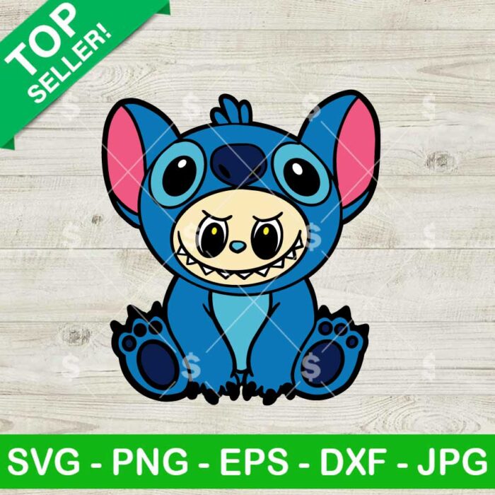 Disney Labubu Stitch Svg