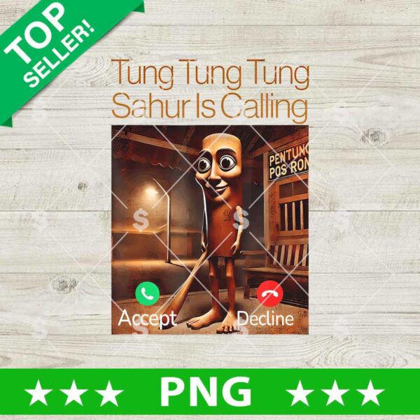 Tung Tung Tung Sahur Calling Png
