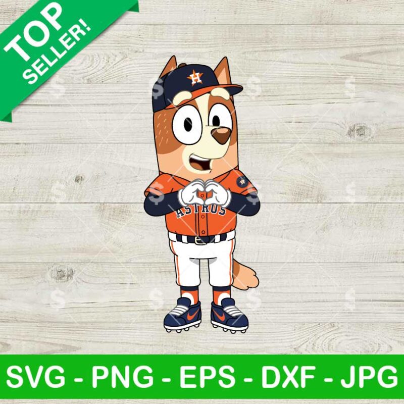 Bingo Astros Baseball Svg