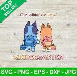 Bluey Bingo This Episode Called Pre K Svg, Back To School Svg, Bluey Student Svg