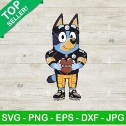 Bluey Pittsburgh Steelers NFL Svg