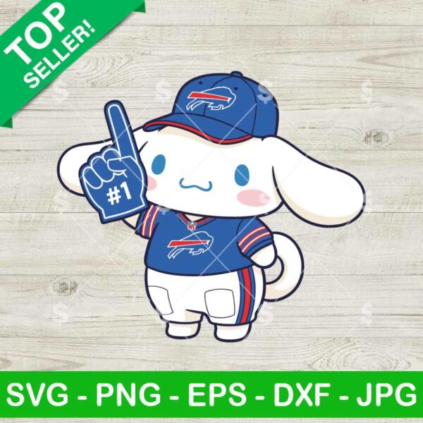 Cinnamoroll Buffalo Bills Football Svg