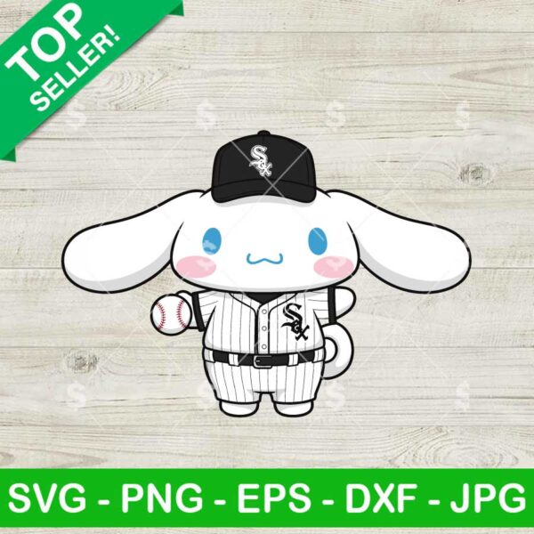 Cinnamoroll Chicago White Sox Baseball Svg