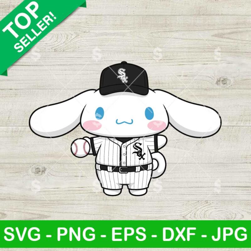 Cinnamoroll Chicago White Sox Baseball Svg