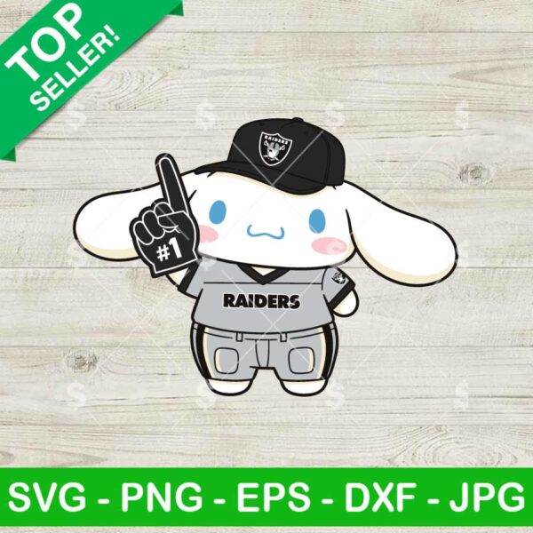 Cinnamoroll Las Vegas Raiders NFL Svg