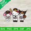 Hello Kitty San Diego Padres Uniform Svg
