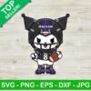 Kuromi Baltimore Ravens Football Team Svg