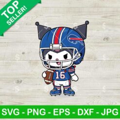 Kuromi Buffalo Bills Football Team Svg