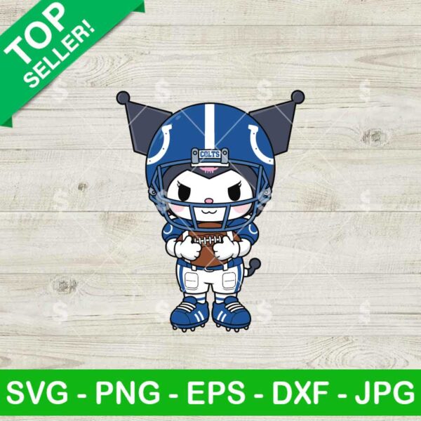 Kuromi Indianapolis Colts Svg