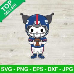 Kuromi New York Giants Football Team Svg