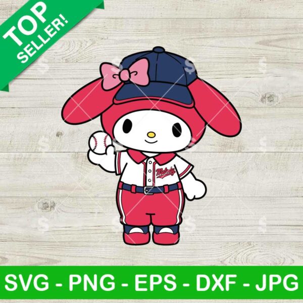 My Melody Baseball Uniform Svg