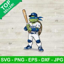 Ninja Turtle LA Dodgers Svg