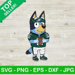 Philadelphia Eagles Bluey Svg