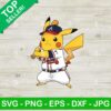 Pikachu Atlanta Braves Baseball Players Svg