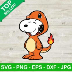 Snoopy Costume Charmander Pokemon Svg