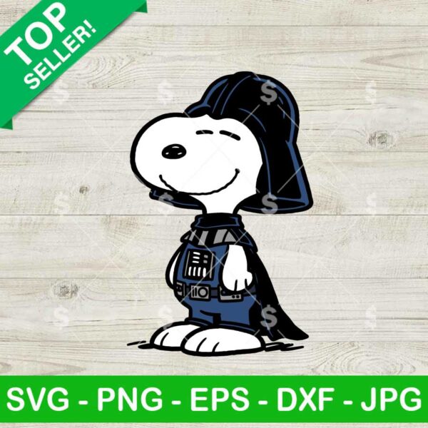 Snoopy Darth Vader Svg
