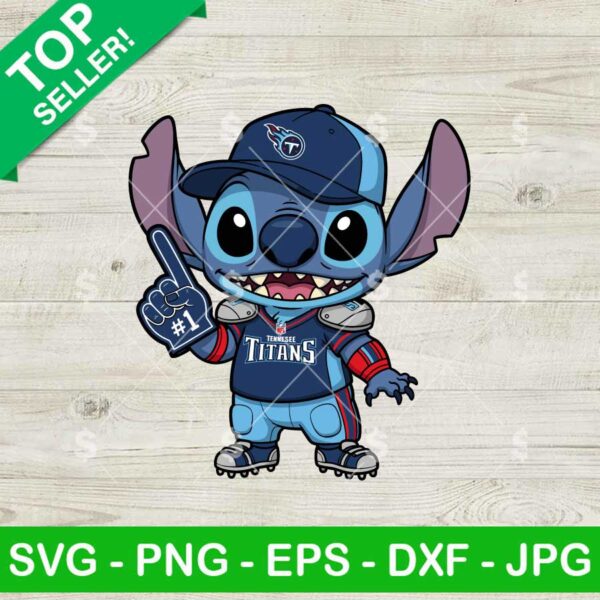 Stitch Tennessee Titans Football Player Svg, Stitch NFL Football Team Svg, Tennessee Titans Fan Svg
