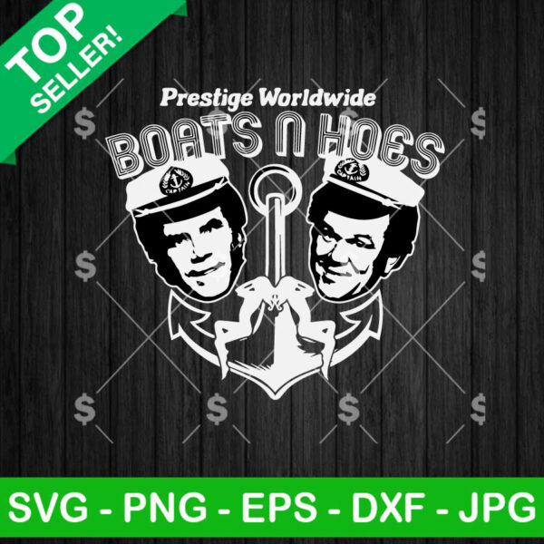 Prestige Worldwide Boats and Hoes Svg