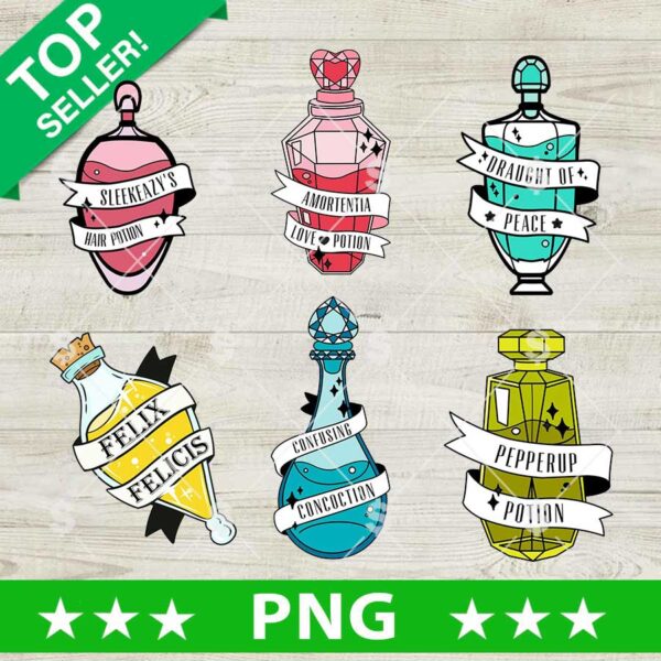 Harry Potter Poiton Bundle Png
