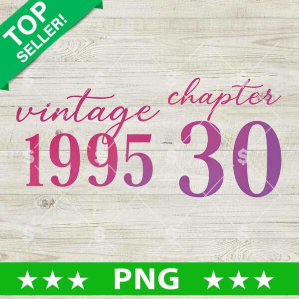 Vintage 1995 Png