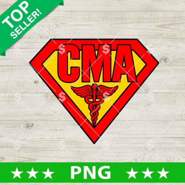 CMA Superman Logo Png, CMA Nurse Png, CMA Superheroes Png