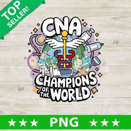 CNA Champions Of The Wolrd Png