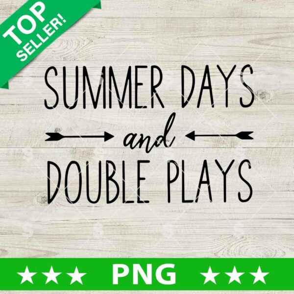Summer Days And Double Plays Png