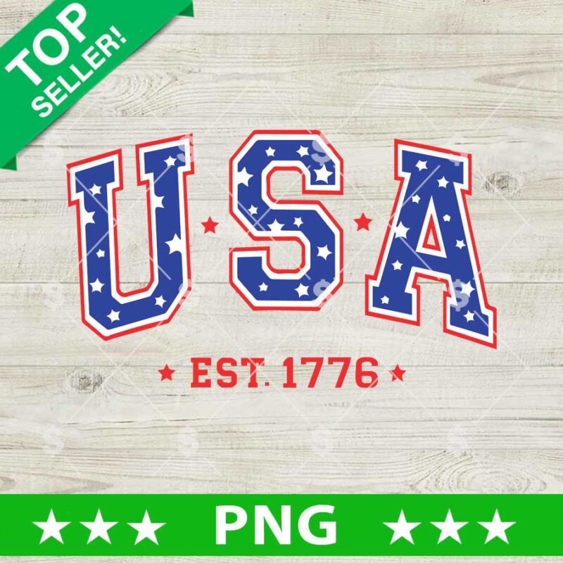 USA est 1776 Png