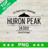 Huron Peak PNG