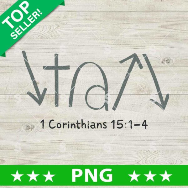 1 Corinthians 15:1-4 PNG