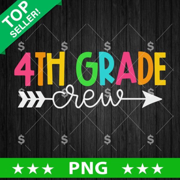 4th Grade Crew PNG