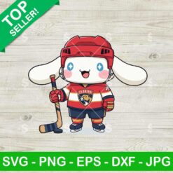 Cinnamoroll Florida Panthers Hockey Svg
