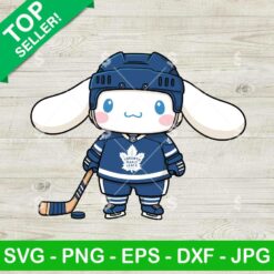 Cinnamoroll Toronto Maple Leafs Hockey Svg