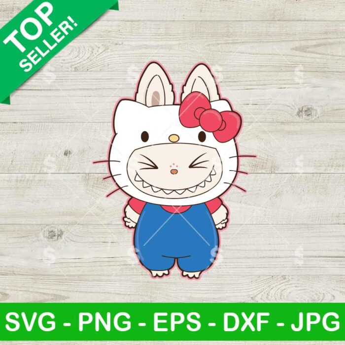 Hello Kitty Labubu SVG