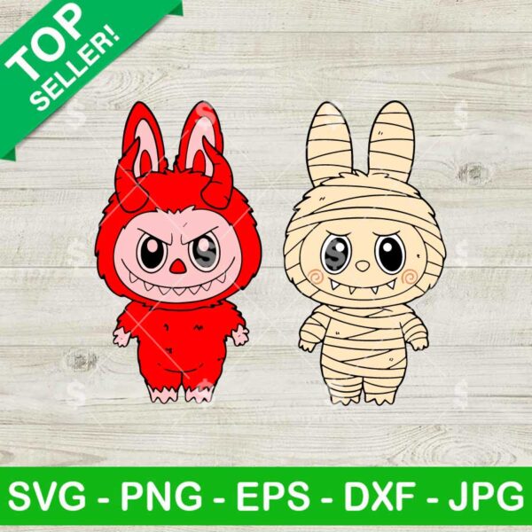 Halloween Demon Labubu SVG