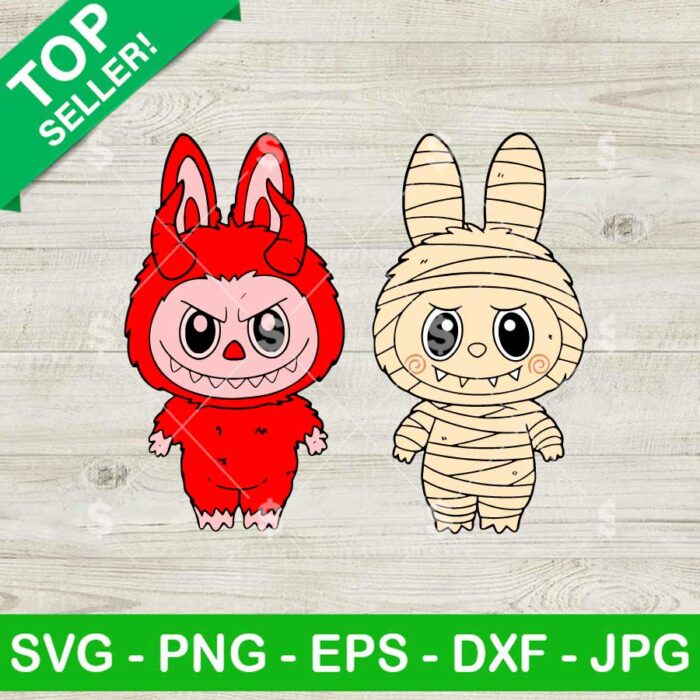 Halloween Demon Labubu SVG