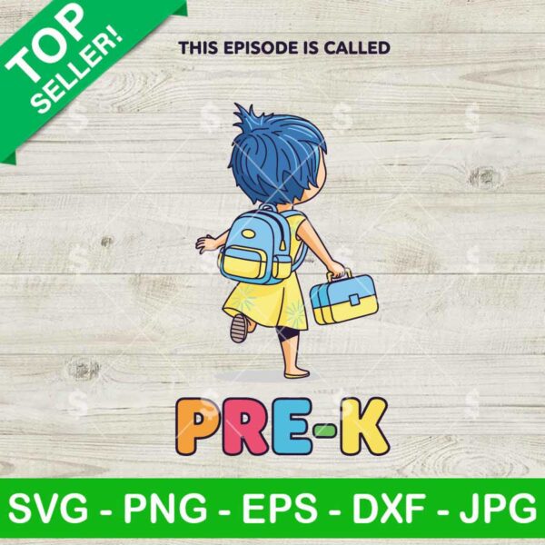 Inside Out 2 Joy Back To School Svg