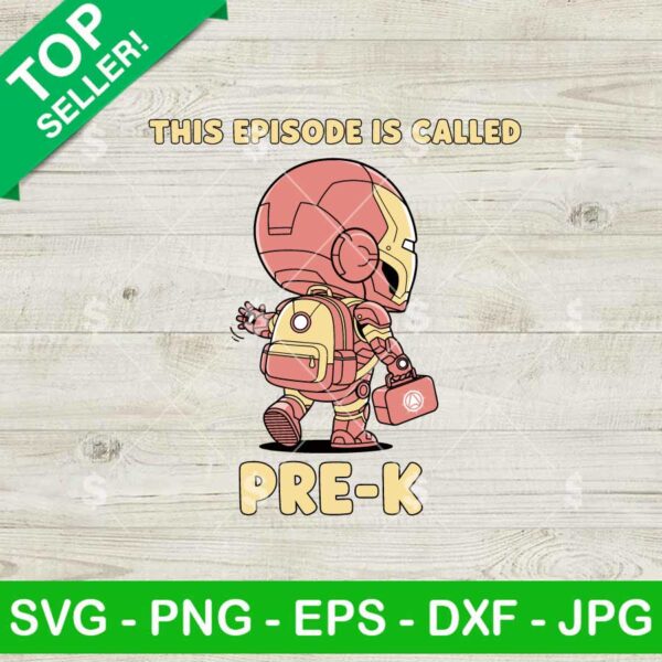 Iron Man Back To School Svg