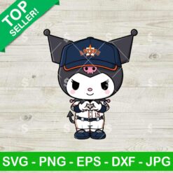Kuromi Astros Heart Hand Svg