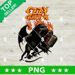 Rock In Peace Ozzy Osbourne Png, Ozzy Osbourne Sublimation PNG, RIP Ozzy Osbourne 1948 2025 Sublimation PNG