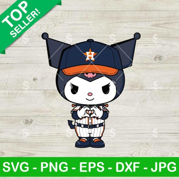 Kuromi Baseball MLB Team Svg