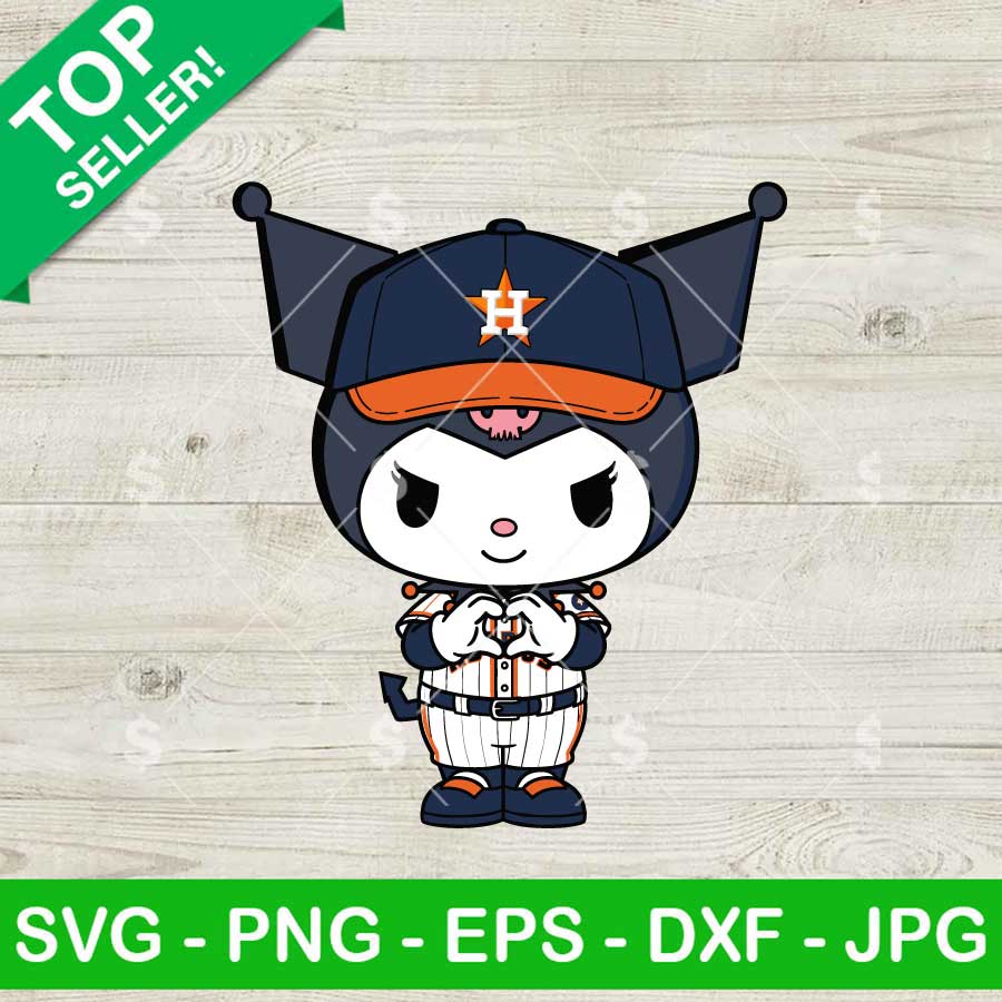 Kuromi Baseball MLB Team Svg