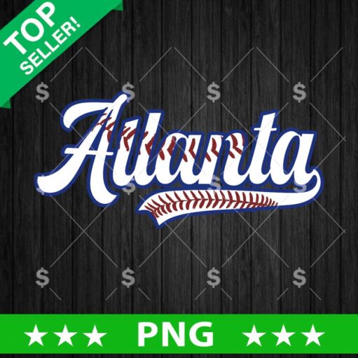 Cart 1 Atlanta Baseball Logo PNG