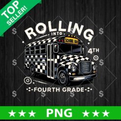 Rolling in to 4th Grade Png