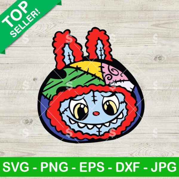 Labubu Jack Skellington SVG