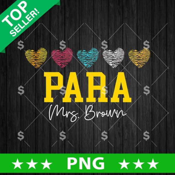 Para Custom Name Png